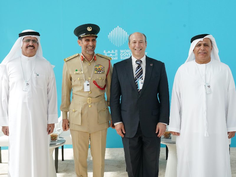 RTA gallery item of RTA, Dubai Police, DEWA, Cruise discuss operation of Origin autonomous vehicle in Dubai